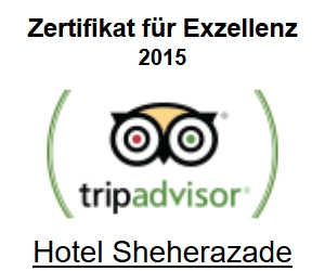 TripAdvisor Certificate of Excellence